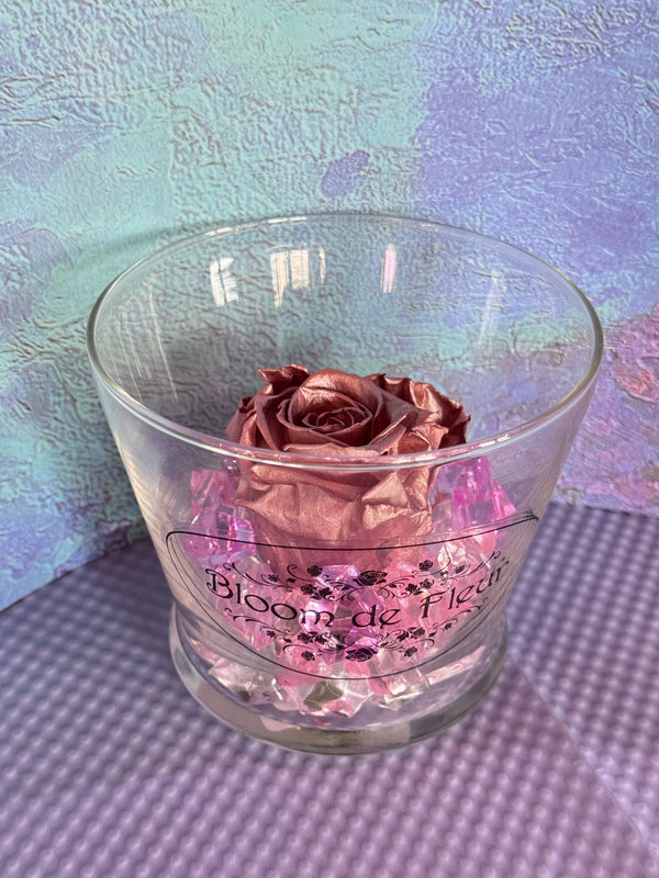 Single Rose - Forever rose gold