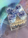 Infinity N°.5 with Drawer - Forever Roses - Baby Blue