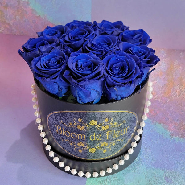 Luxury Petite Black - Forever Electric Blue