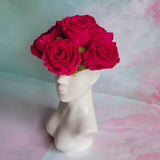 Vase "HER" - Forever Hot pink