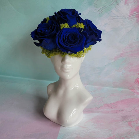 Vase "HER" - Forever Blue