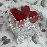 Infinity N°.5 with Drawer - Forever Roses - Red