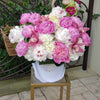 Luxury White - Emily with Orchids - Bloom de Fleur