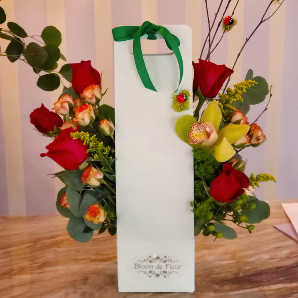 Petite Tote Carmine - Bloom de Fleur