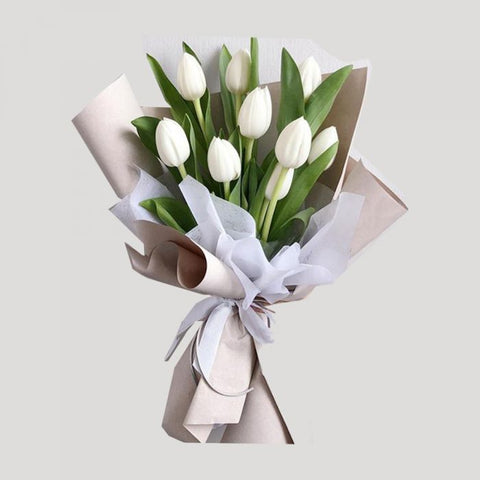 Bouquet - White Tulip